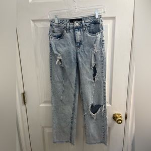 Cute straight fit jeans! Size 26☮️